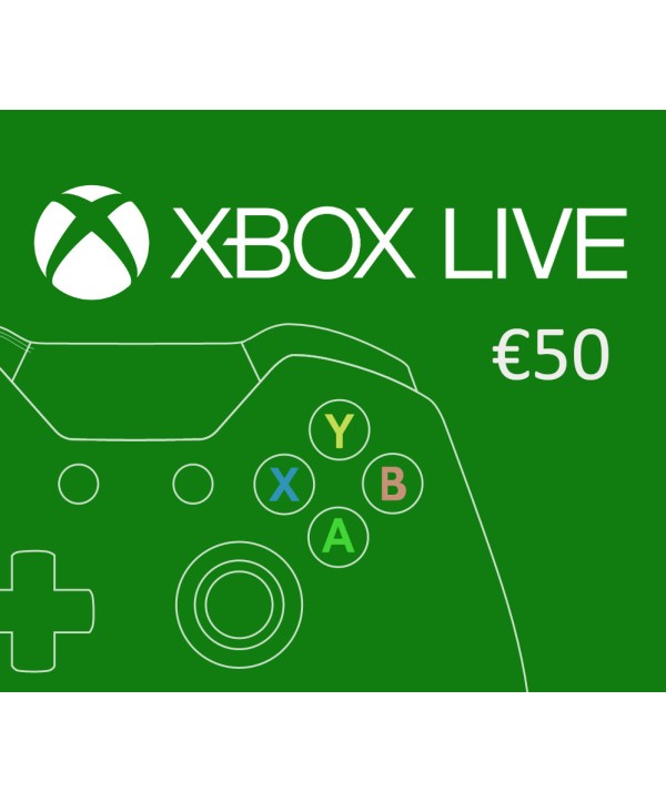XBOX Live €50 Prepaid Card IE Xbox One Key 